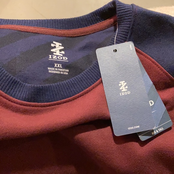 Lot of 5 XXL Crewneck Sweatshirt Bundle Nike Chaps Izod Under Armour Gap - Picture 3 of 11